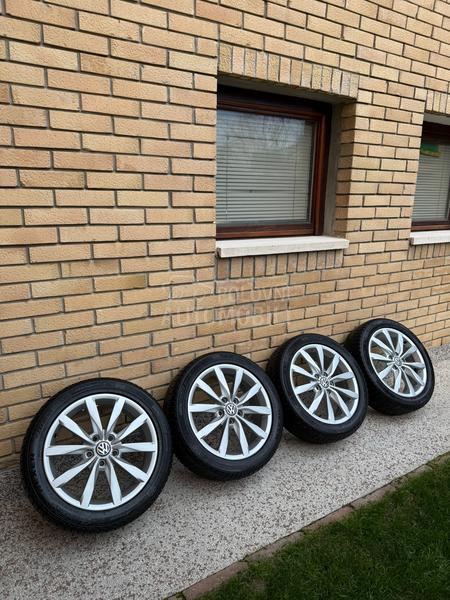 Aluminijumske felne VW Golf 7  NOVE GUME 17" 5 x 112