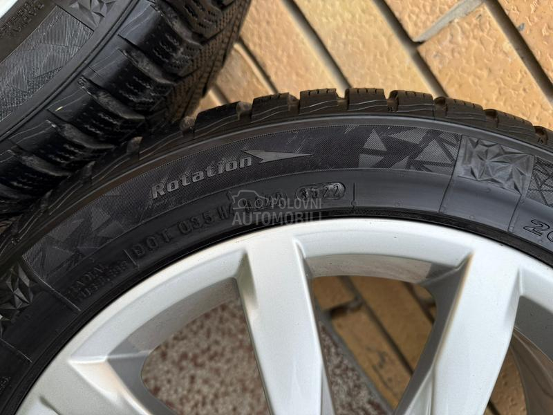 Aluminijumske felne VW Golf 7  NOVE GUME 17" 5 x 112