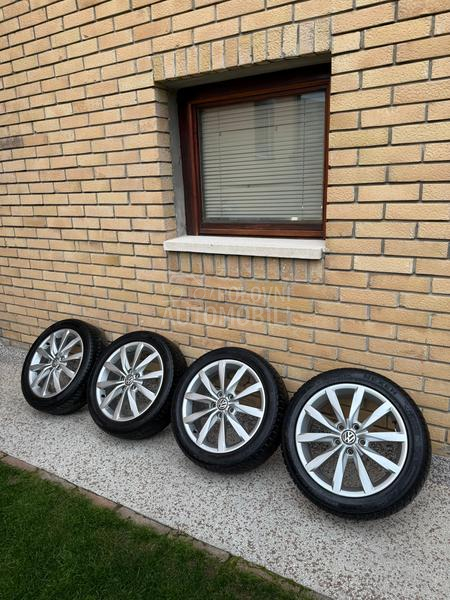 Aluminijumske felne VW Golf 7  NOVE GUME 17" 5 x 112