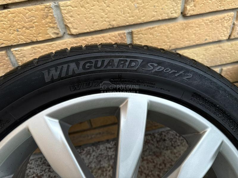 Aluminijumske felne VW Golf 7  NOVE GUME 17" 5 x 112