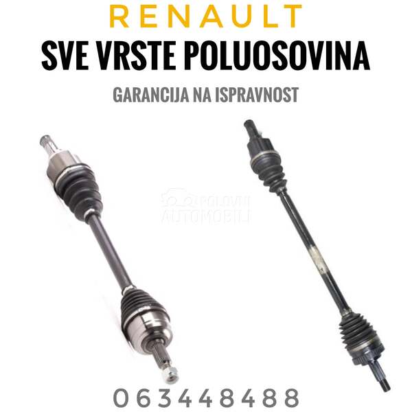 Delovi za Renault Clio 2005. god.