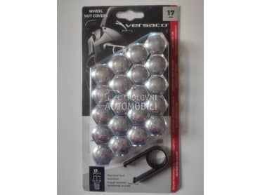 Ukrasne kapice šrafova 17mm hrom  