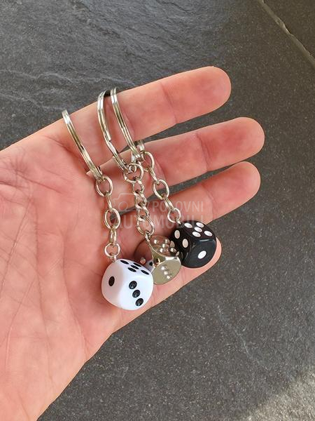 Privezak kocka dice NOVO