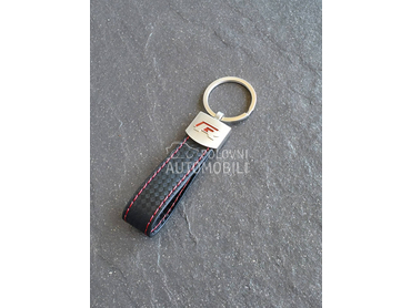 Privezak za kljuc r crven koza za Volkswagen Ostalo