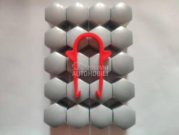 Ukrasne kapice šrafova 22mm sive  