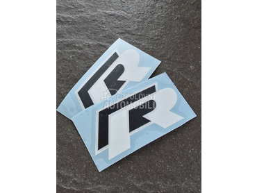 R line nalepnice celjusti NOVO za Volkswagen Ostalo