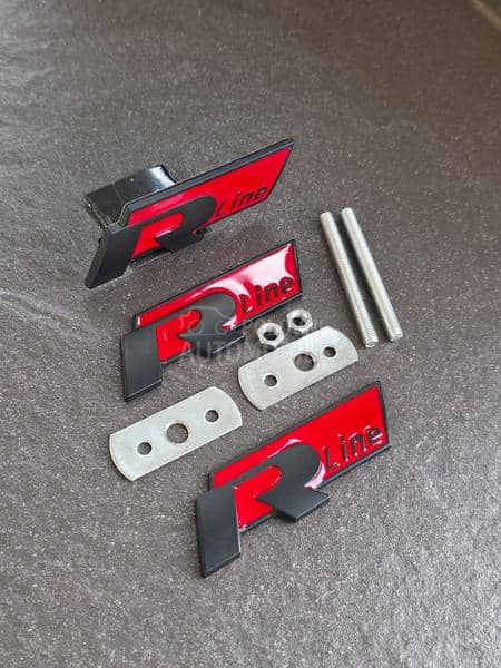 Rline crveno crne oznake NOVO