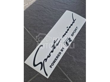 R sports mind nalepnica NOVO za Volkswagen Ostalo