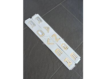 Range mat siva slova NOVO za Land Rover Defender, Discovery, Freelander ...