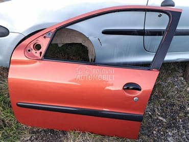 leva vrata narandzasta za Peugeot 206