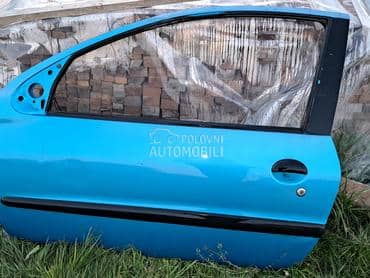 leva vrata svetlo plava za Peugeot 206