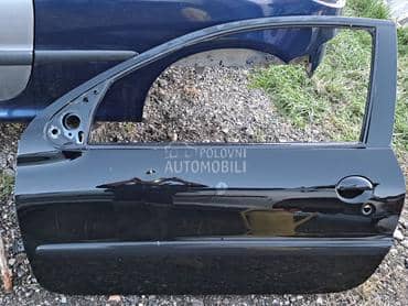 leva vrata crna 3v za Peugeot 206