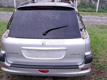 zadnji branik sivi ezr za SW za Peugeot 206