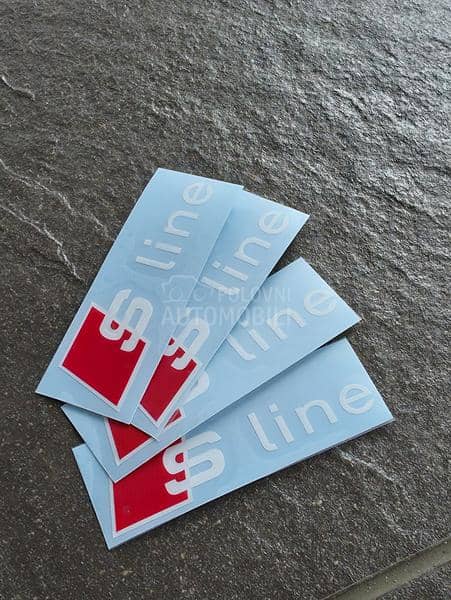 S line nalepnice celjusti NOVO