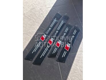 Sline karbon nalepnice pragova za Audi Ostalo