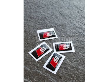 S nalepnice za enterier felne za Audi Ostalo