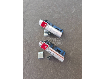 Sline siva prednja oznaka NOVO za Audi Ostalo