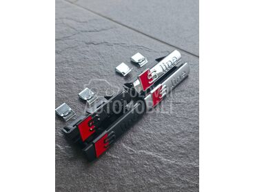 S line prednja oznaka NOVO za Audi Ostalo