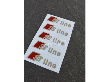 S line nalepnice enterijera za Audi Ostalo