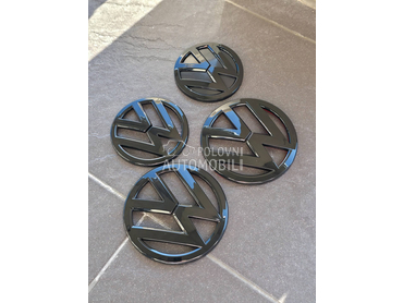 Sjaj crni znakovi NOVO za Volkswagen Scirocco