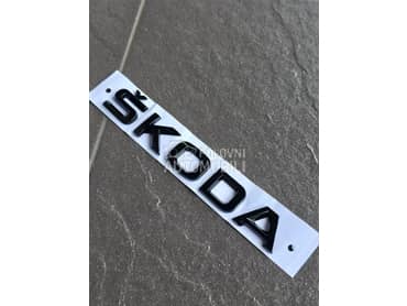 Crna slova gepeka NOVO za Škoda Ostalo