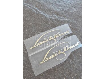 Laurin klement nalepnice NOVO za Škoda Ostalo