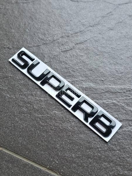 Superb crna oznaka novi tip