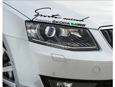 VRS sports mind nalepnica NOVO za Škoda Ostalo
