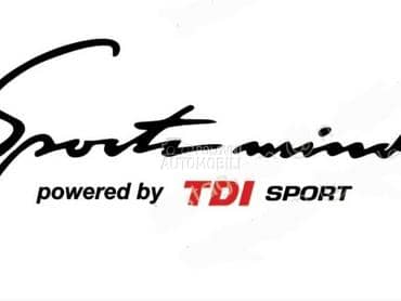 TDI sport mind nalepnice NOVO za Volkswagen Ostalo