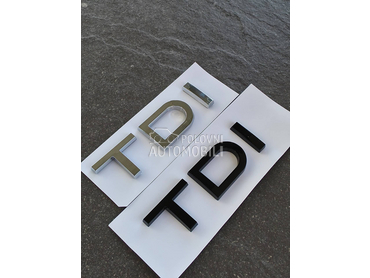 TDI oznaka gepeka NOVO za Audi Ostalo