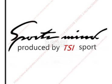 TSI sports mind nalepnica NOVO za Volkswagen Ostalo
