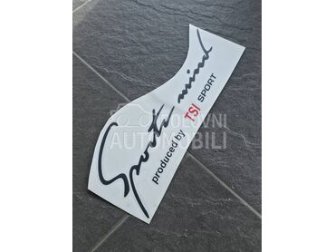 TSI sports mind nalepnica NOVO za Volkswagen Ostalo