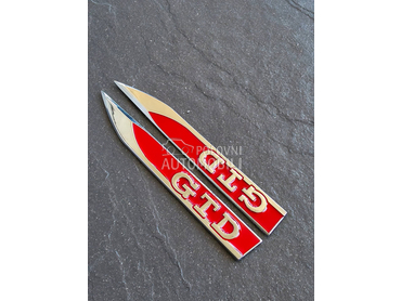 GTD crvene bocne spic oznake za Volkswagen Ostalo