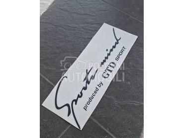 GTD sport mind nalepnica NOVO za Volkswagen Ostalo