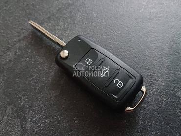 NOV kljuc 3 tastera skakavac za Volkswagen EOS, Buba, Bora ...
