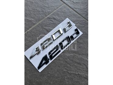 420d, 420 d oznaka gepeka NOVO za BMW 420