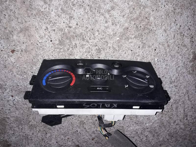 Panel konzola klime grejanja