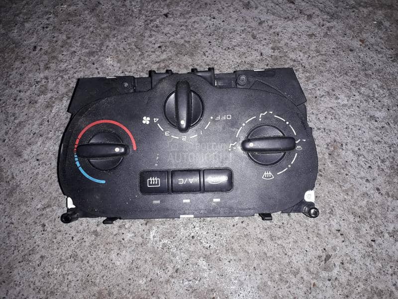 Panel konzola klime grejanja