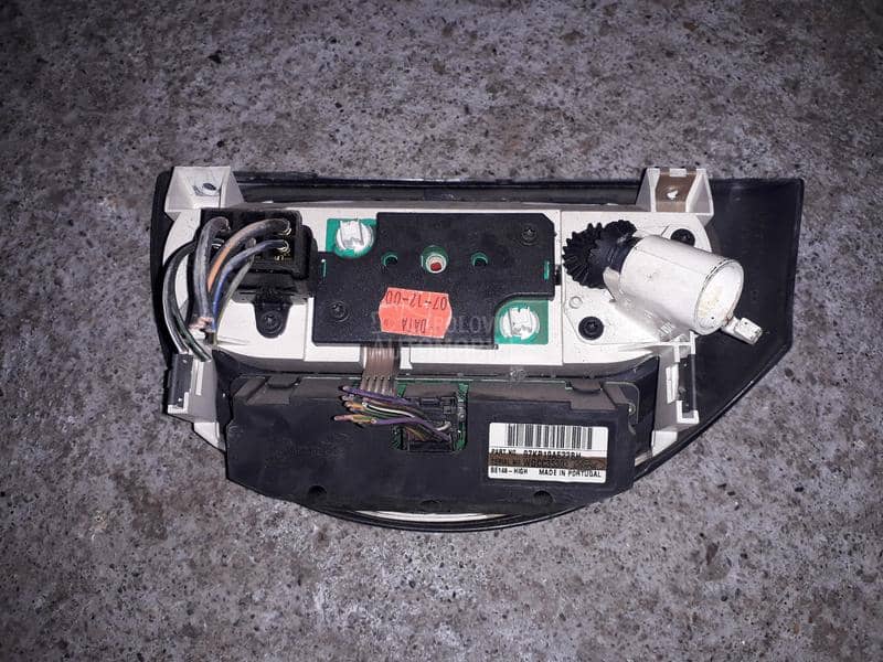 Panel konzola klime grejanja