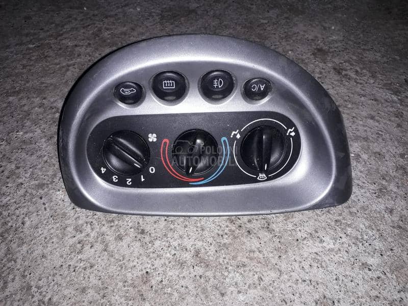 Panel konzola klime grejanja