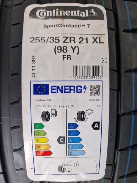 Continental 285/30 R21 Letnja