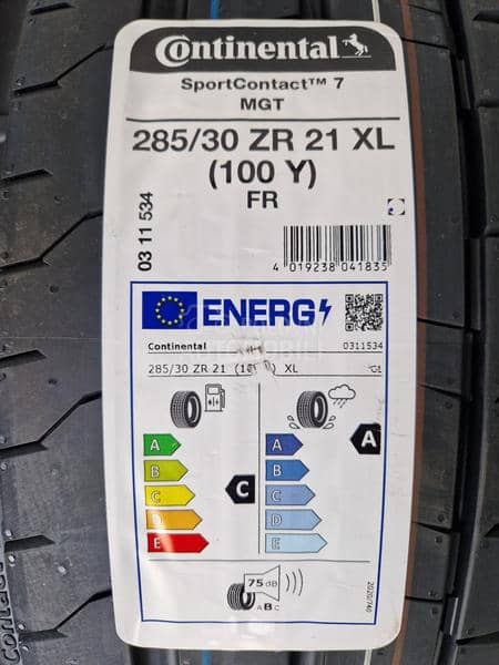 Continental 285/30 R21 Letnja