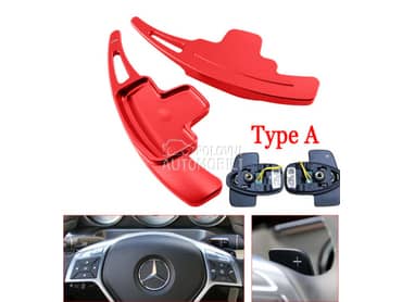 Shifteri volana crveni NOVO za Mercedes Benz Ostalo
