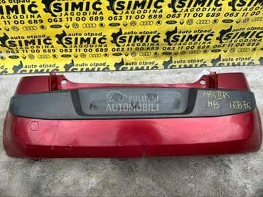 Branik zadnji bordo TEB76 hečbek za Renault Megane od 2005. do 2008. god.