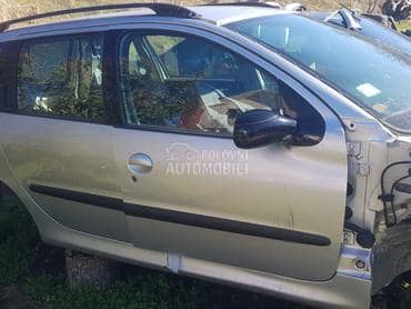 desna vrata za Peugeot 206 od 2000. do 2008. god.
