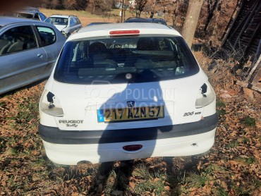 gepek vrata za Peugeot 206