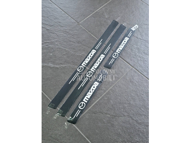 Karbon nalepnice pragova NOVO za Mazda Ostalo