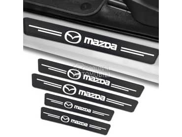 Karbon nalepnice pragova NOVO za Mazda Ostalo