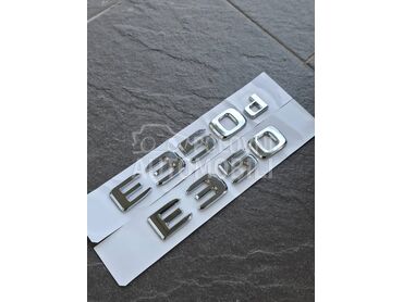 E350 siva oznaka gepeka NOVO za Mercedes Benz E 350