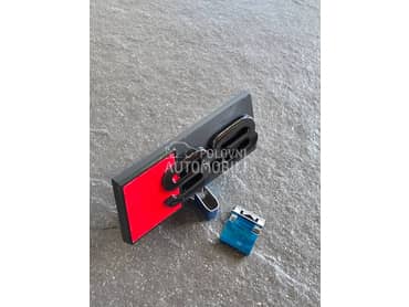 S3 crna oznaka maske umetak za Audi A3, S3